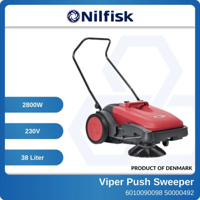[CLEAR STOCK] NILFISK PS480-EU Viper Push Sweeper 2800W 230V 50000492