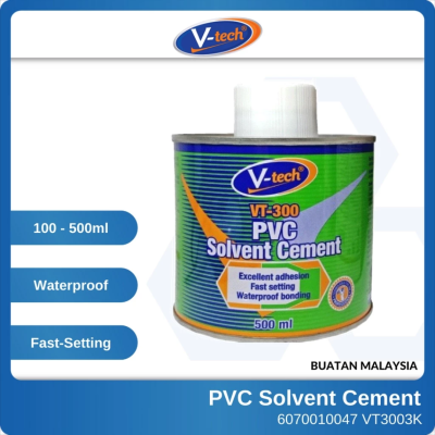 V-TECH VT300 PVC Solvent Cement V-Tech  PVC Pipe Waterproof