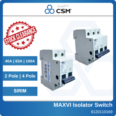 [CLEAR STOCK] Isolator Circuit Breaker Main Switch Isolating switch